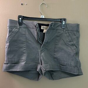 Grey Jean shorts